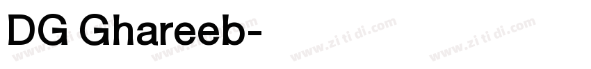 DG Ghareeb字体转换